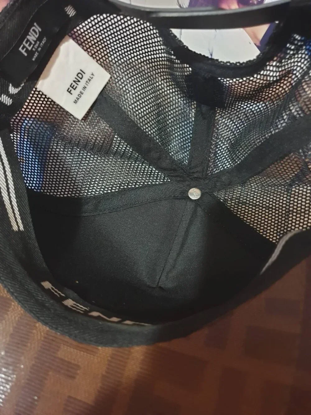 Fashion Fendi Monogram Baseball Trucker Cap Hat Casual Men Unisex Accessory Gift